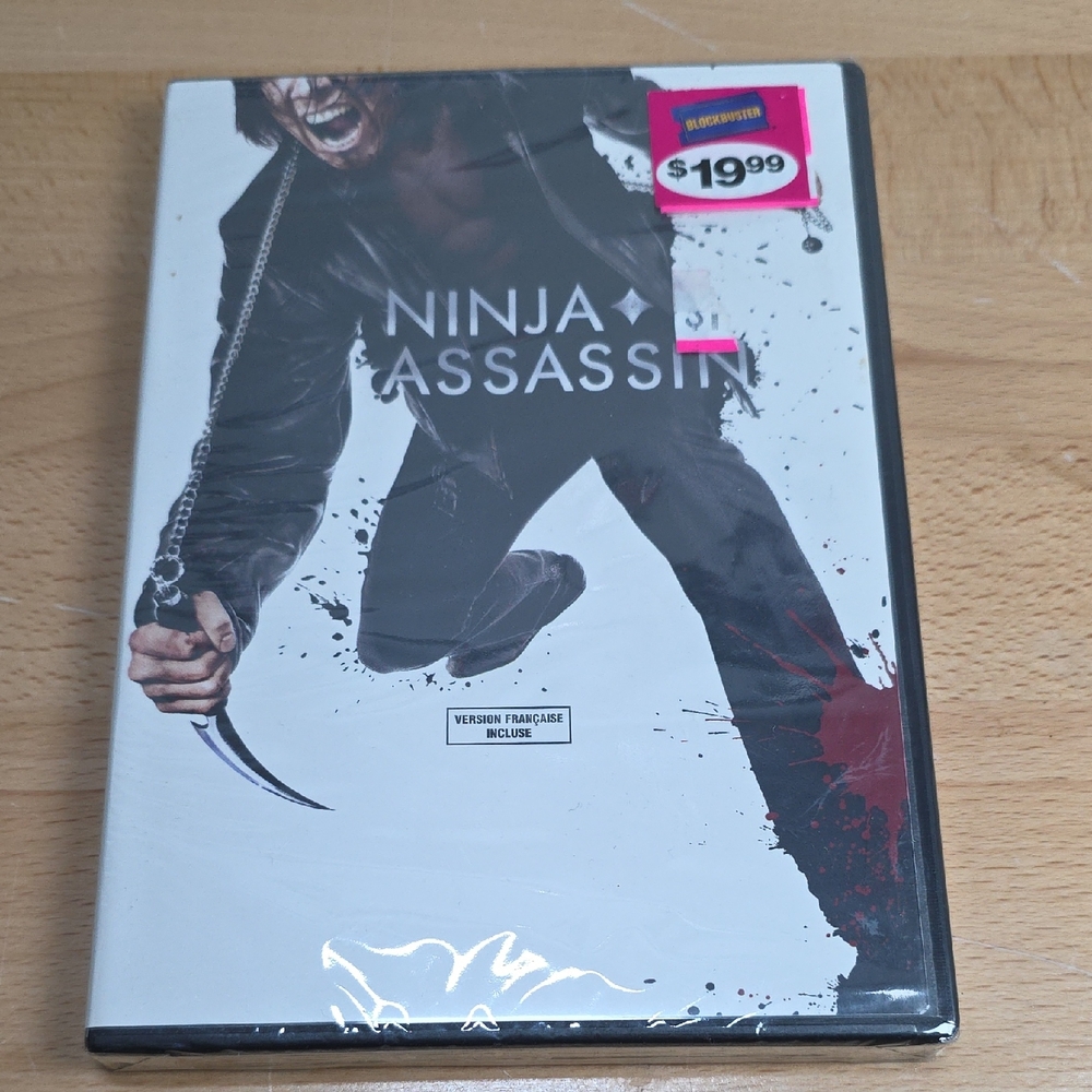 Ninja Assassin DVD New